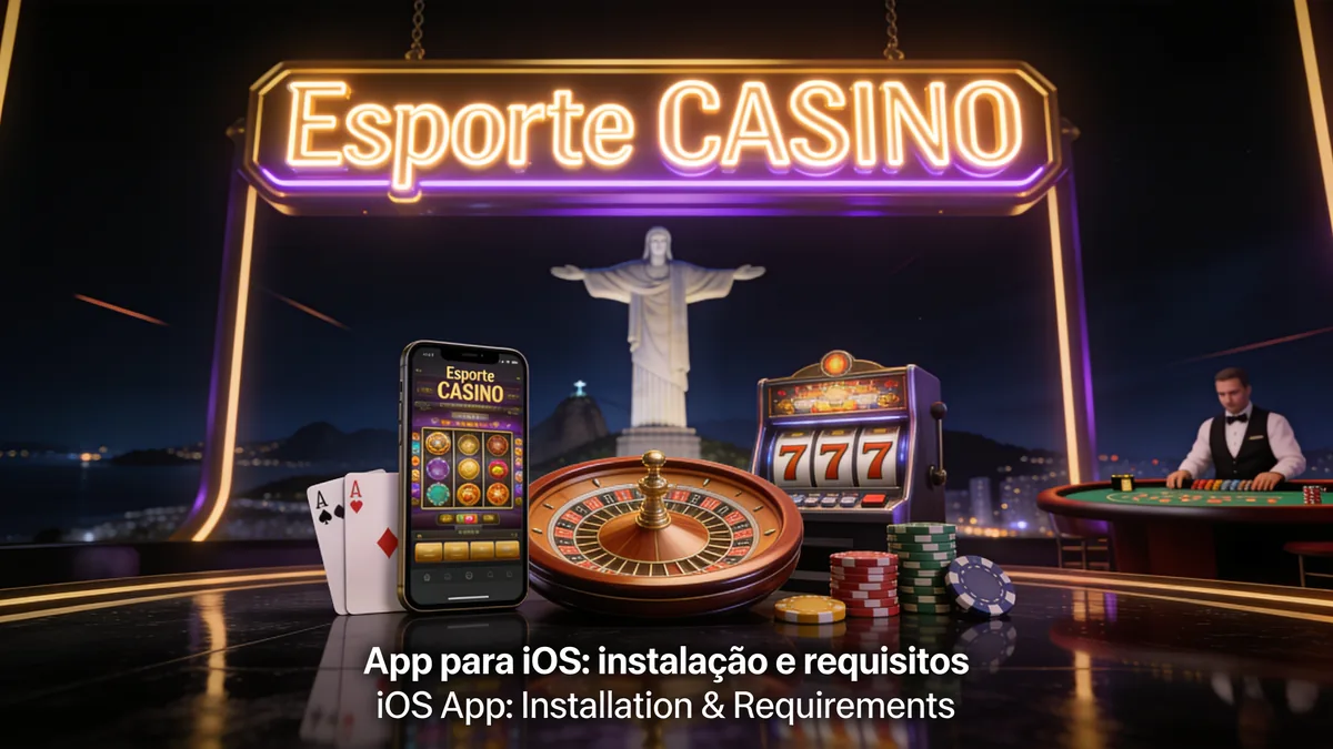 App para iOS: instalação e requisitos — esporte bet no Brasil